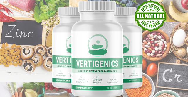 Vertigenics Premium Supplement Bottle
